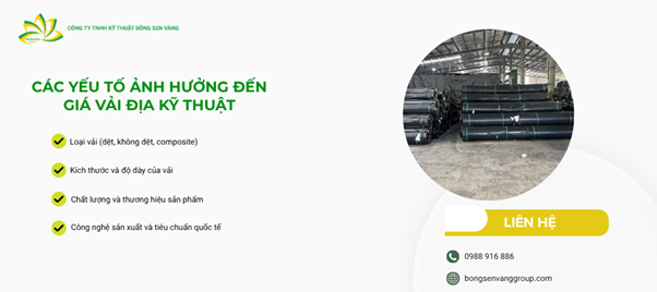 Vì sao khách hàng chọn vải địa kỹ thuật tại bông sen vàng?