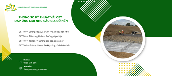 Tìm hiểu về vải địa kỹ thuật GET là gì?