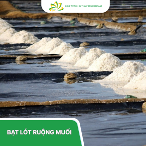 bạt lót ruộng muối