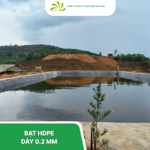 Bạt (màng) HDPE dày 0.2mm
